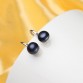 Dainashi fashion women freshwater pearl drop earrings with 925 sterling silver with gift box32700691119