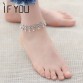 Hot Vintage Bracelet Foot Jewelry Pulseras Retro Anklet For Women / Girl Ankle Leg Chain Charm Bracelet Fashion Jewelry32646089427