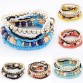 2017 Bohemian Summer Jewelry MutiLayer Beads Bracelets & Bangles for Women Elastic Strand Pulseras Mujer Femme Bijouterie872479176