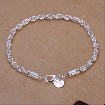 925 jewelry silver plated  jewelry bracelet fine fashion bracelet top quality wholesale and retail SMTH20732600604130