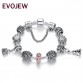 Authentic Silver Plated 925 Starfish Eiffel Tower Snowflake Crystal Heart Charm Beads Fit Original Bracelet Women DIY Jewelry32758045144