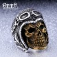 Beier new store 316L Stainless Steel ring high quality  skull ring for men  fashion jewelry BR8-39532757223407