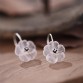 Best Quality Flower in the Rain New Arrival Real 925 Sterling Silver Handmade Jewelry Original Design Earrings Women Brincos