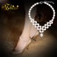 Brand pearl jewelry ,Casual natural pearl anklets /bracelet pure handmade J10232683161085