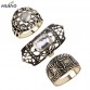 New 3pcs Set Boho Jewelry Ring Set Fashion Bohemia Antic Bronze Rings for Women Jewelry Wedding HQRS-056