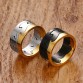 VNOX Exclusive Removable Rings for Men Jewelry Black Stainless Steel Mens Engagement Rings  Gold/Black/Silver Plated32746918129