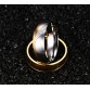 Vnox Rings For Women Man Wedding Ring Gold Plated 316l Stainless Steel Promise Jewelry