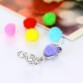 pendant necklaces Heart silver Plated Hollow out Aromatherapy Locket Essential Oil Felt Balls Diffuser Cage Perfume Lockets
